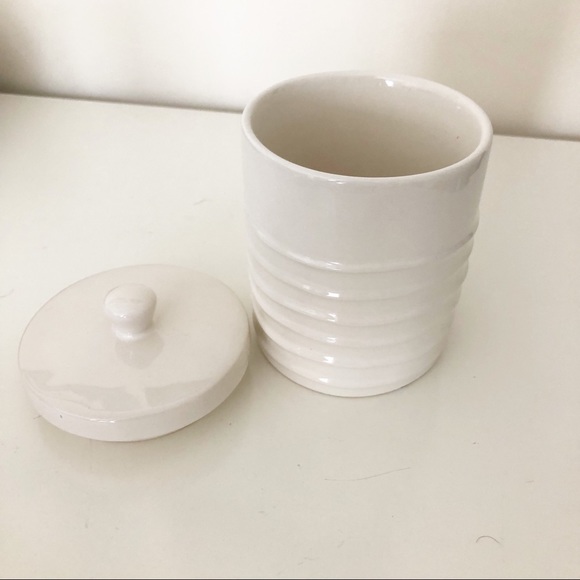 Rae Dunn Things Jar - Ribbed Small Container - Picture 3 of 4